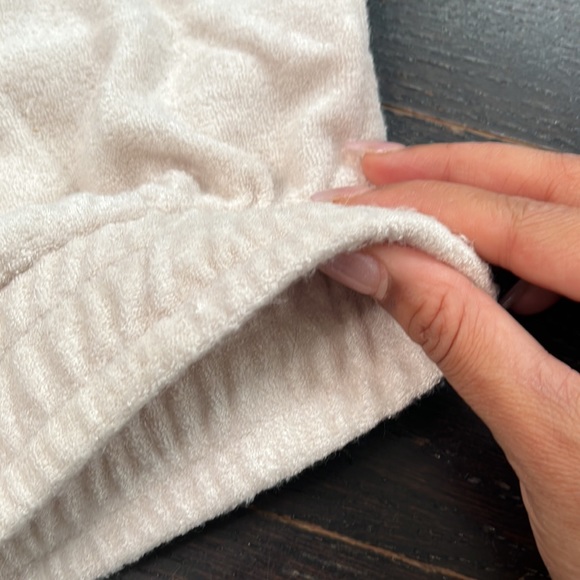 Terry cloth crop top bralette - Picture 4 of 4